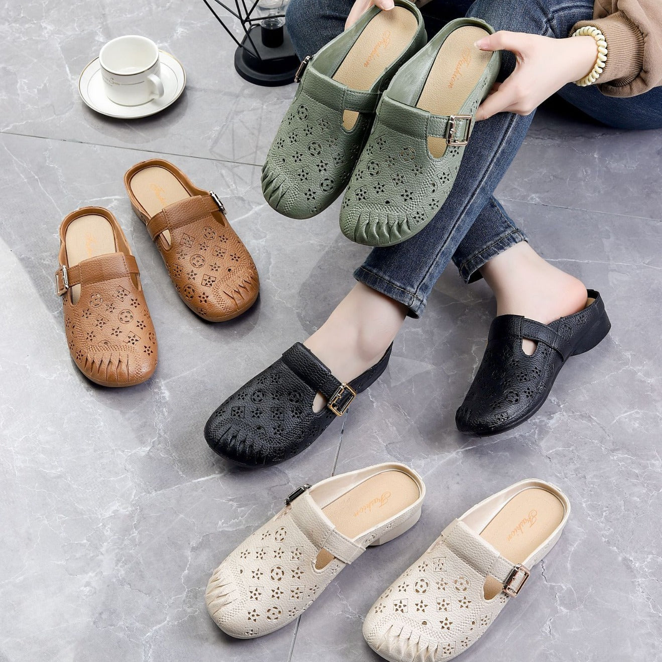 Chinelo Feminino Anatômico e Antiderrapantes