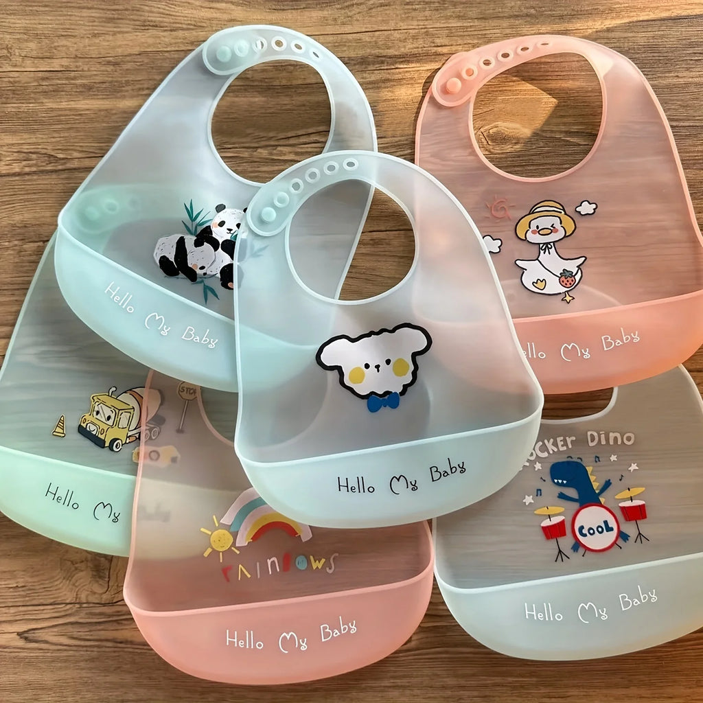 BABADORES DE SILICONE PARA BEBES, MUITO MACIOS