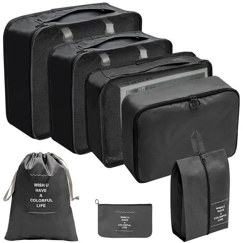 KIT ORGANIZADOR DE MALAS PARA VIAGEM