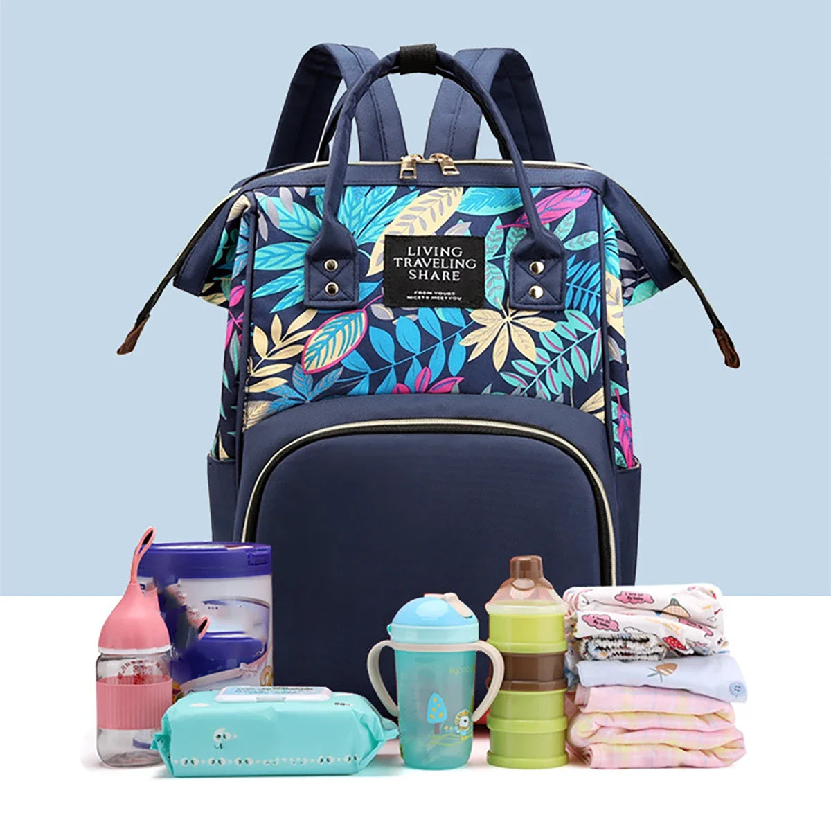 MOCHILA FLOWERS - Design Moderno, Super Resistente