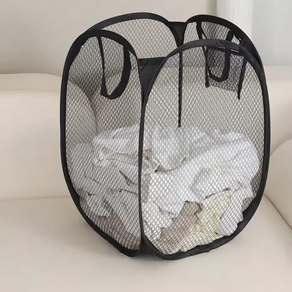 CESTO DOBRÁVEL PARA ROUPAS
