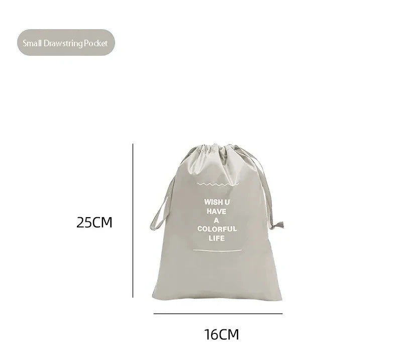 KIT ORGANIZADOR DE MALAS PARA VIAGEM