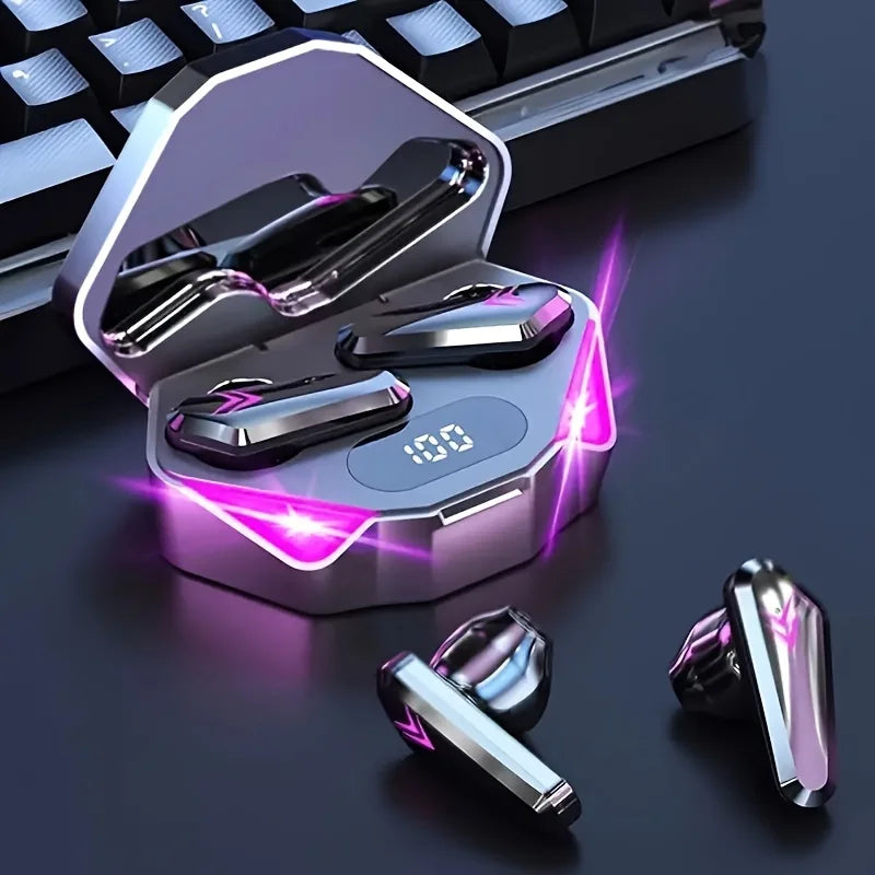 Fone de Ouvido Bluetooth Sem Fio X15 TWS com Display LED