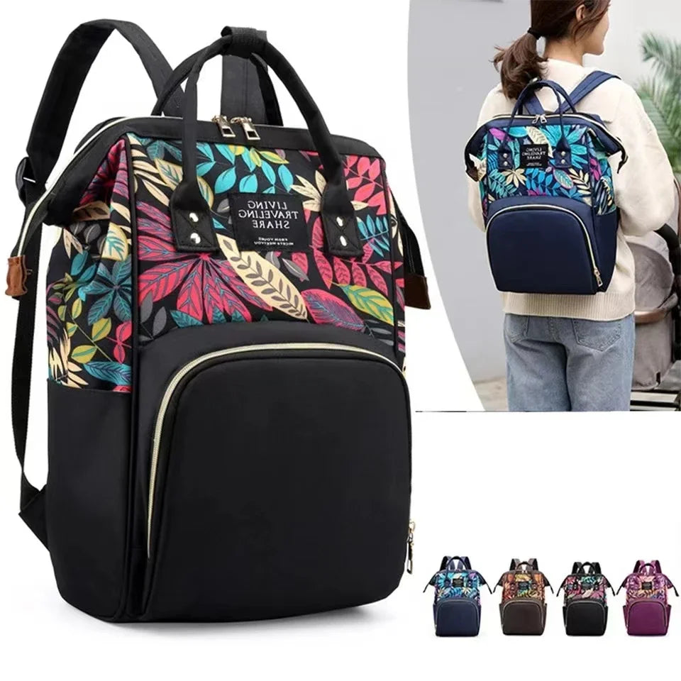 MOCHILA FLOWERS - Design Moderno, Super Resistente