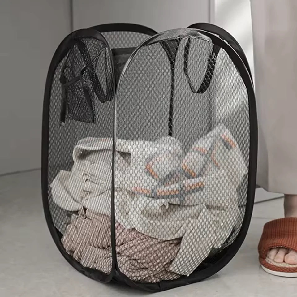 CESTO DOBRÁVEL PARA ROUPAS