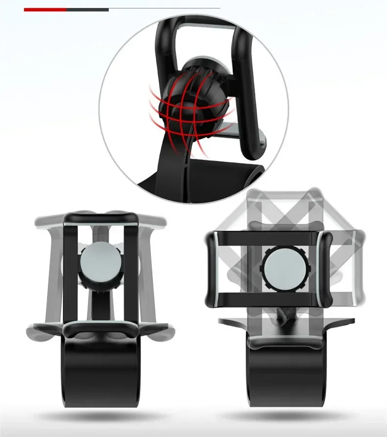 SUPORTE PARA CELULAR VEICULAR GIRATÓRIO 360 GRAUS