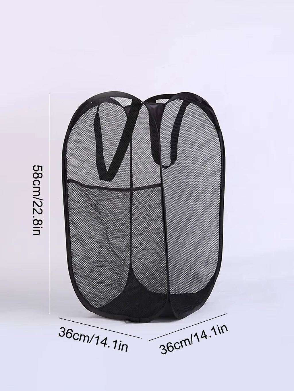 CESTO DOBRÁVEL PARA ROUPAS
