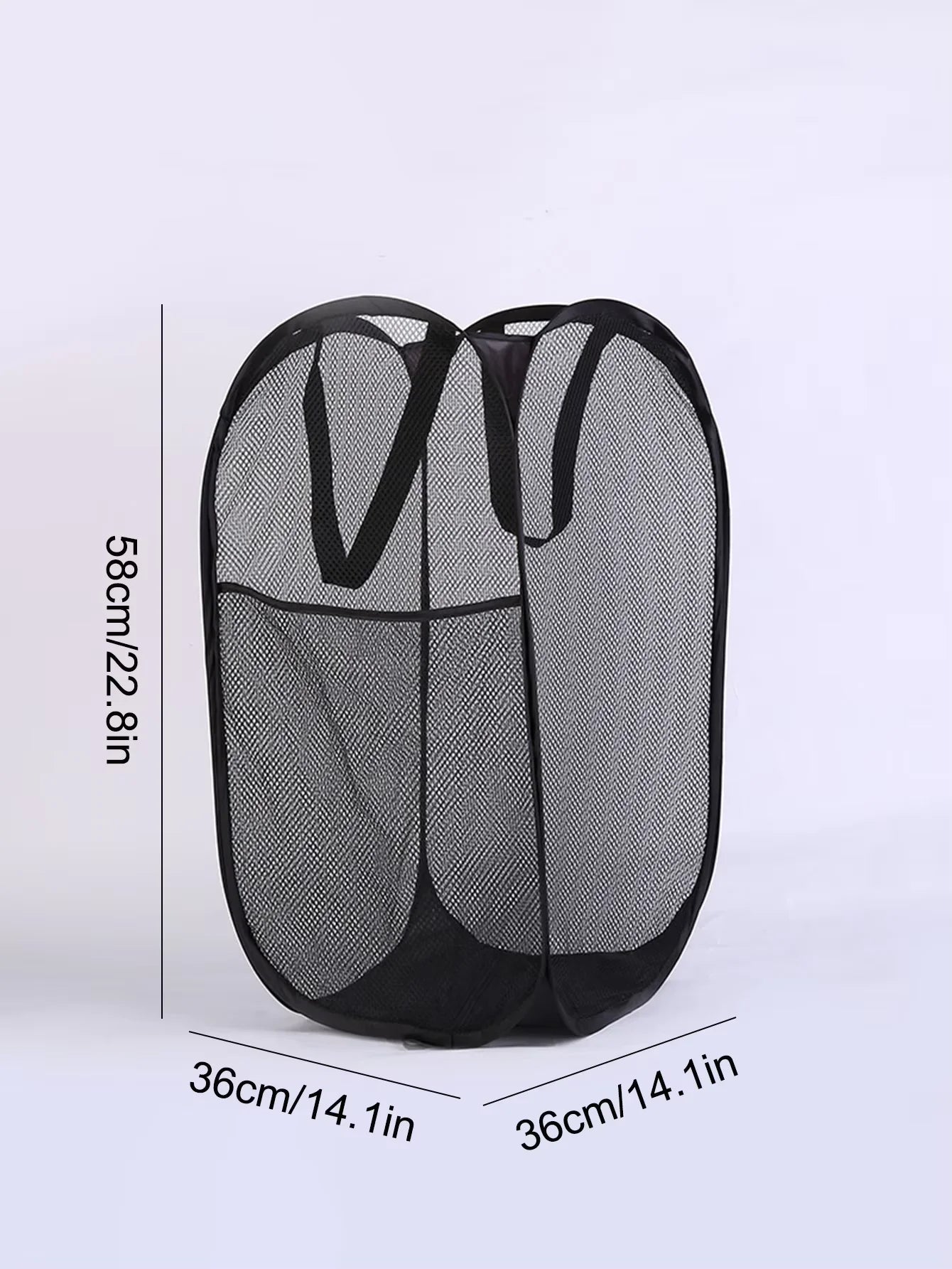 CESTO DOBRÁVEL PARA ROUPAS