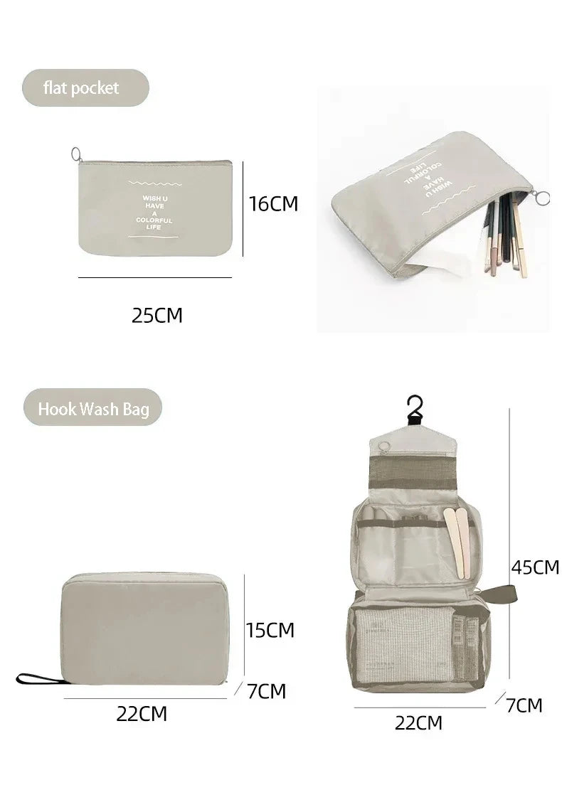 KIT ORGANIZADOR DE MALAS PARA VIAGEM