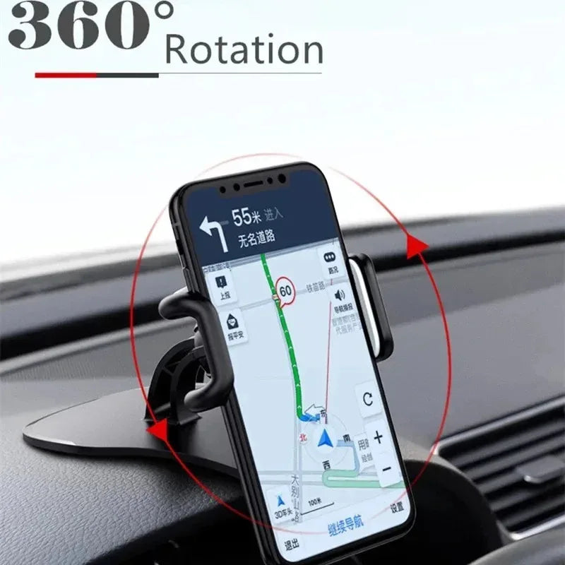 SUPORTE PARA CELULAR VEICULAR GIRATÓRIO 360 GRAUS