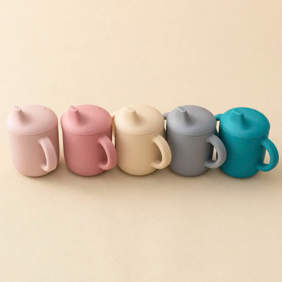 Copo Infantil de Silicone com Alças para Bebês