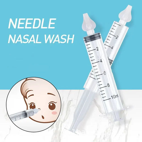 Aspirador Nasal Infantil 2 Peças – Higiene do Bebê 10ml